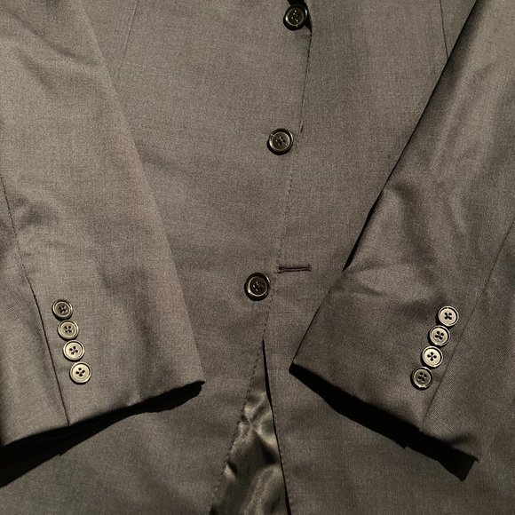 Ermenegildo Zegna Navy Blue Suit Jacket Pants - Picture 4 of 7